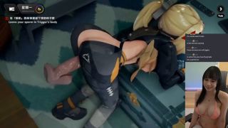 elixir_elf - Anby and Trigger treated like fuck dolls by Big Dick Guy Zenless Zone Zero Hentai