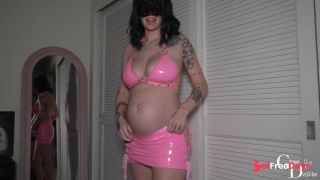 Amateur MILF Try On Haul Compilation at 1, 6 and 9 Months Pregnant  Grey Desire