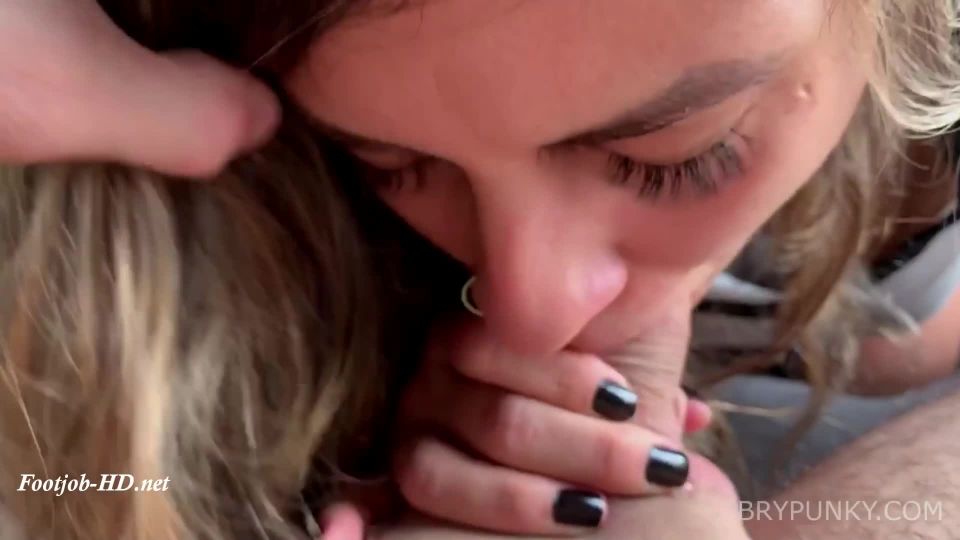  handjob porn | POV – Foot Tickling Turned To Footjob – BrunAlexxx | footjob