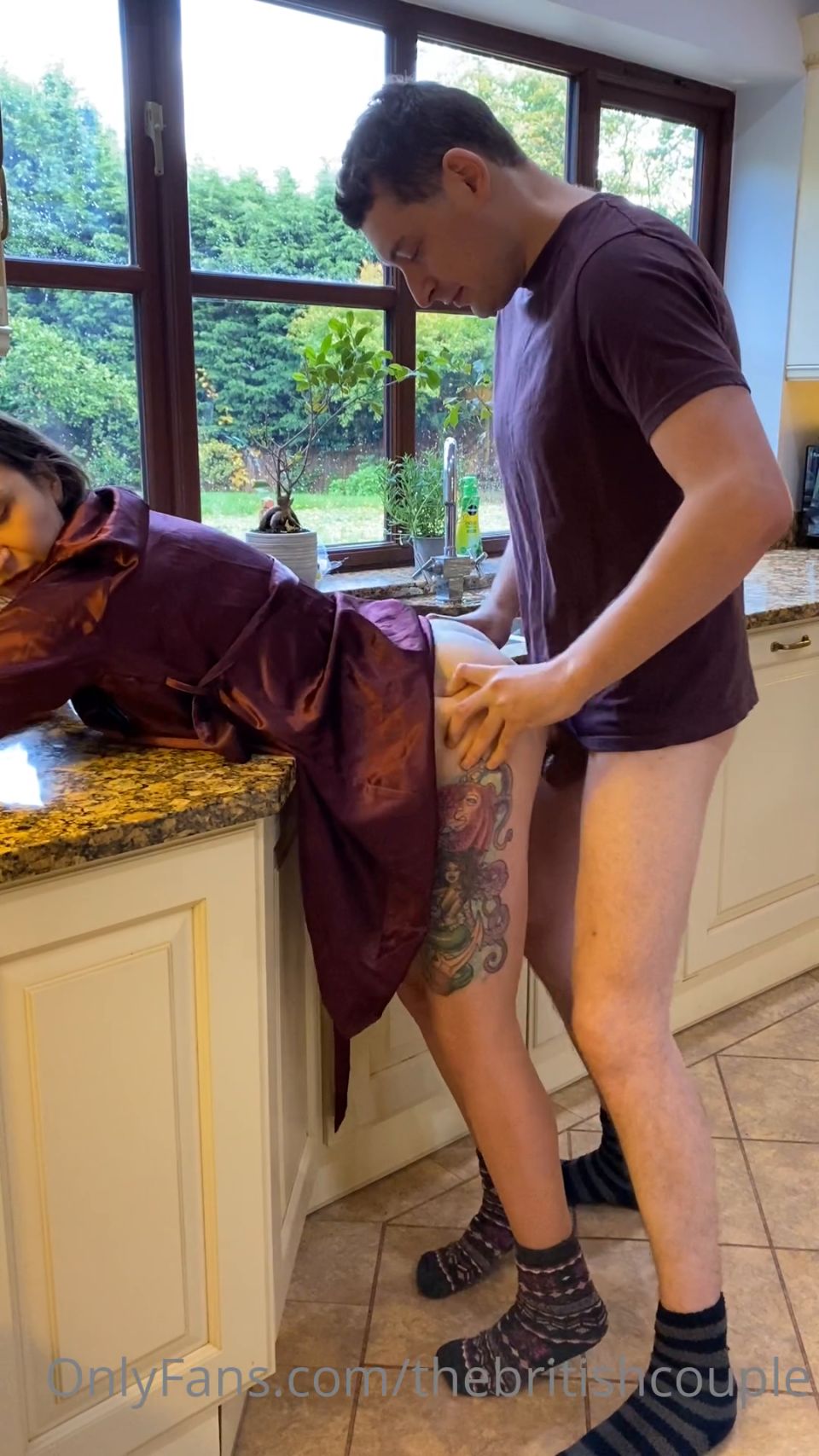 Hot Action In The Kitchen As Ollie And I Try To Welcome Thebritishcouple (Pornstar)