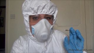 Contamination Suit JOI (Femdom porn)