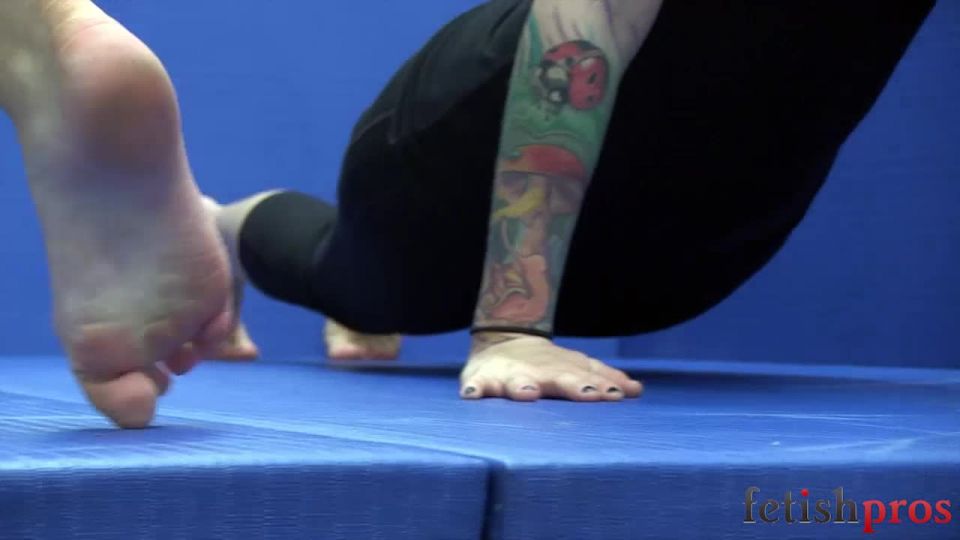 xxx video 42 Missy and Serena Stretching, scarf fetish on bdsm porn 