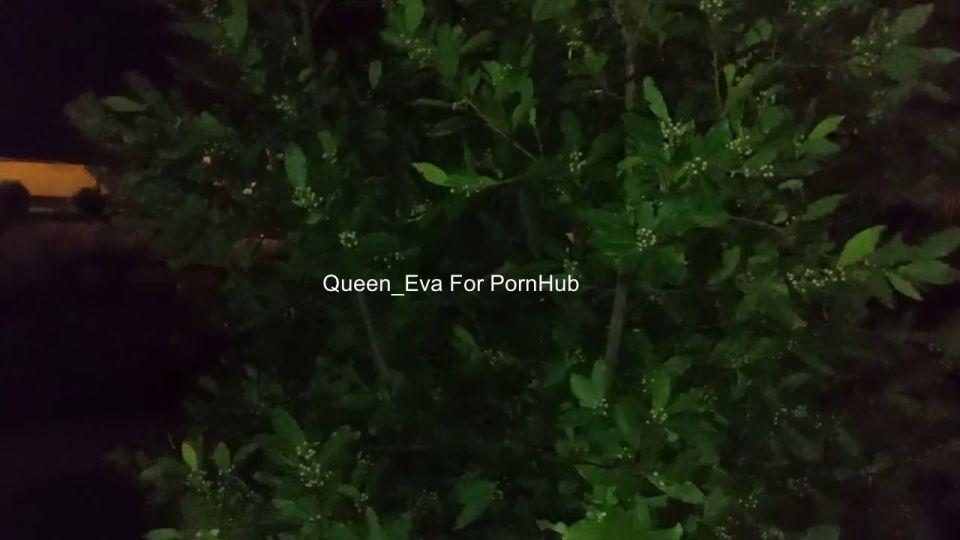 Queen Eva - La esposa puta folla a un extraño en la calle - AMATEUR 720P - Tetas grandes