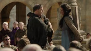 Indira Varma Nude - World Without End 2012 s01e02