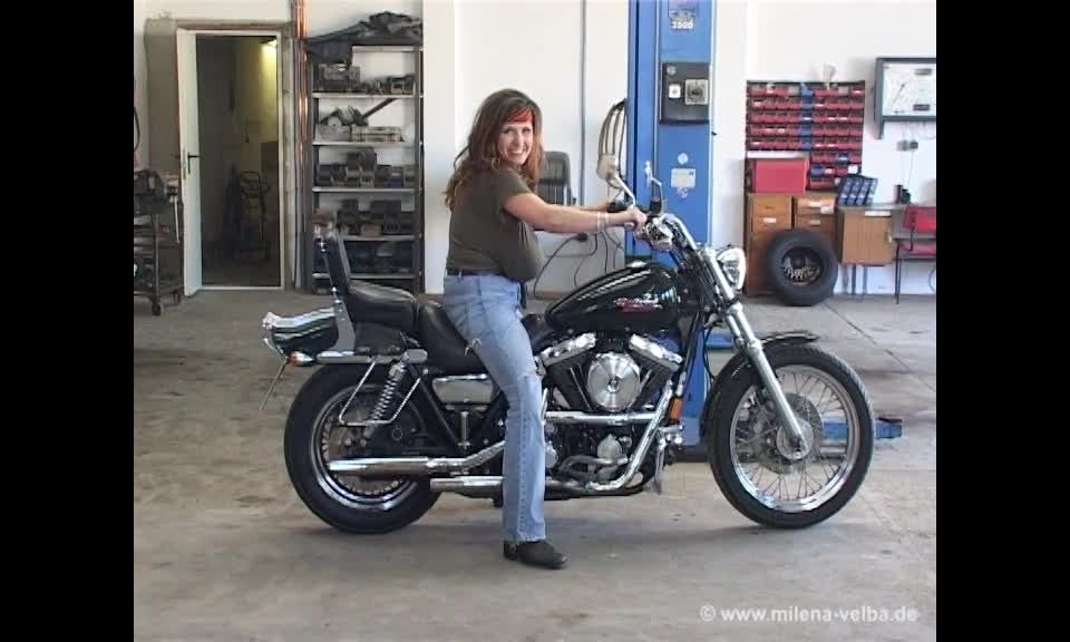 free adult clip 20 Milena Velba – Bike Repair New, red hot fetish on big tits porn 