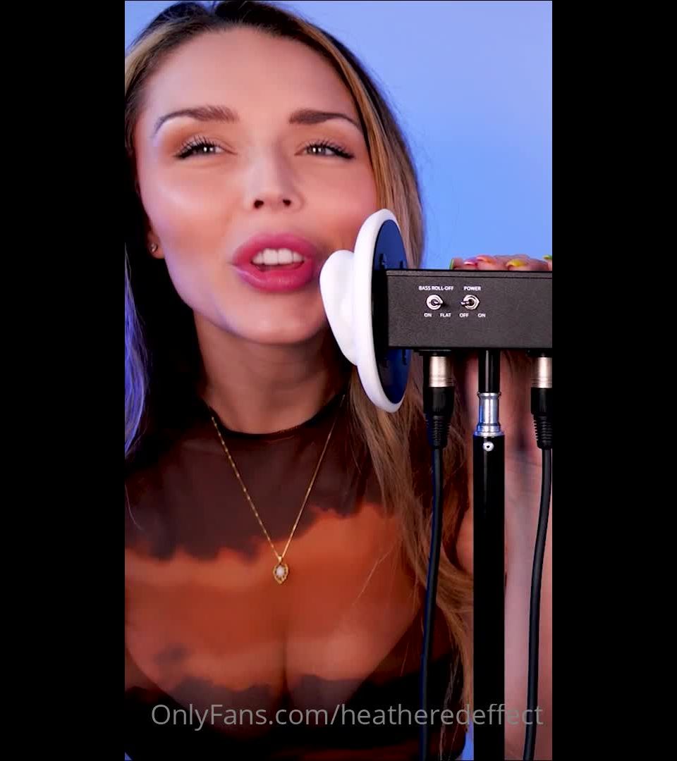 Heatheredeffect () - mini ear eating for all my asmr lovers 27-08-2021