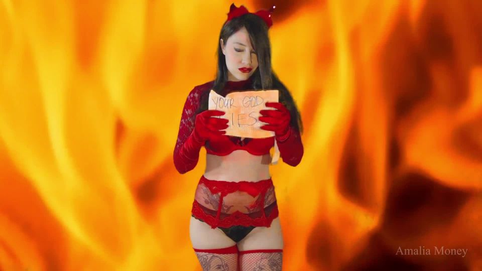 Amalia Money - Bedeviled - Halloween on pov dirty femdom