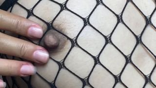 FilipinaGirls - 061 Close Up Nipple Fishnet