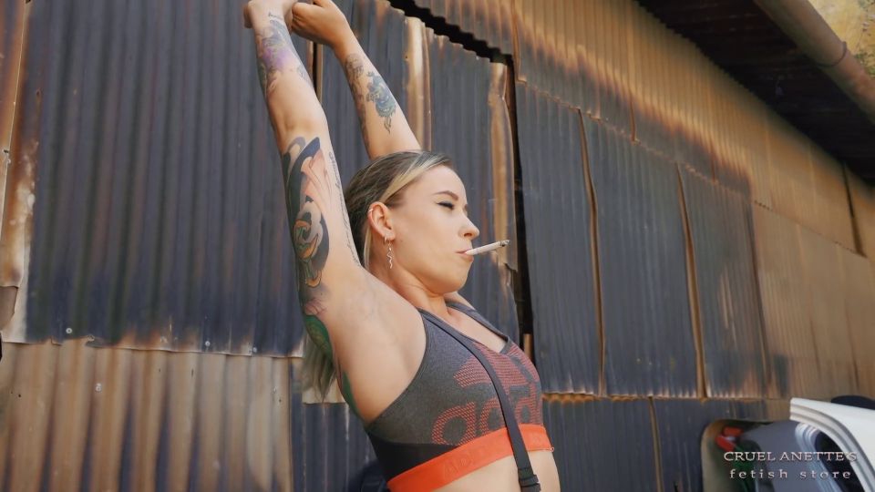 Smoking At The Car Repair's - Smoking