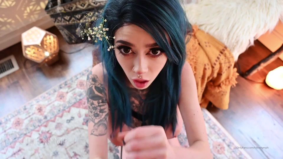 Kiittenymph - Petite Tattooed Teen Anal Sex Tape  - 2021