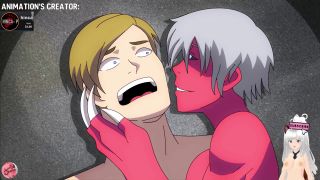 Jazziuu - Lyon from Resident Evil fucks busty zombie girl eager for cock (Hinca animation) - Jazziuu