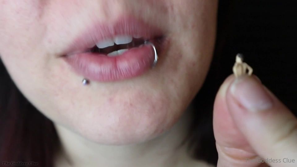 the-goddess-clue  Your giantess roommate is a bitch She uses you as,  on feet porn 