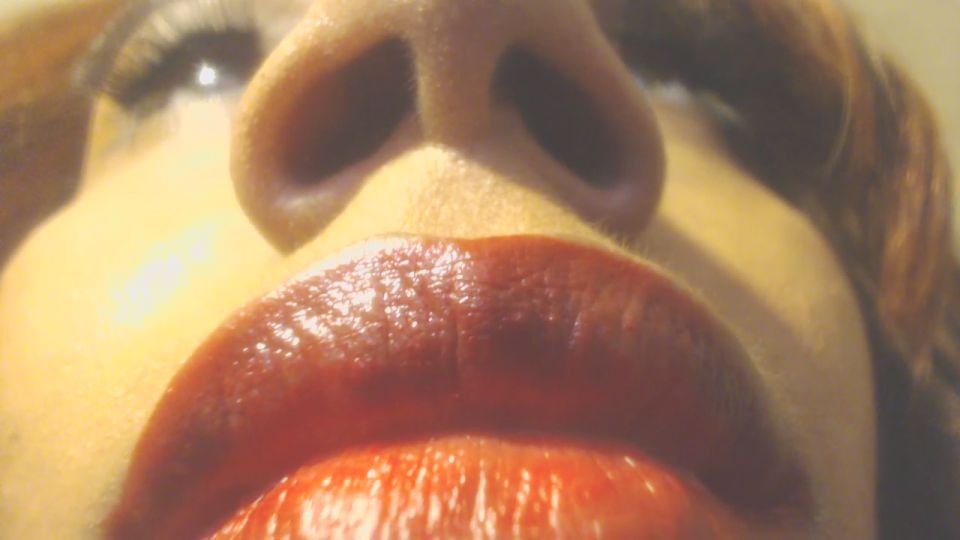 online adult clip 35 Fetish Clips And Beyond – Nose Flare And Red Lipstick, maid fetish on masturbation porn 