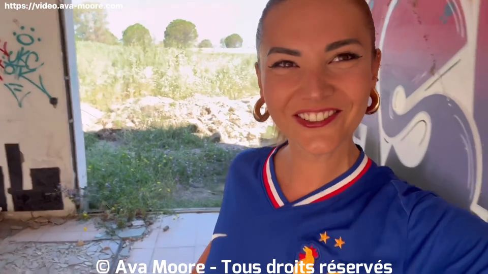 6241 Perra francesa apesta a extraños por Euro 2024 de Fútbol