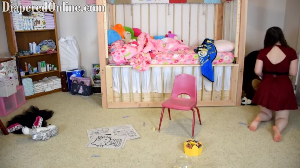 Diaperedonline2Sammy Jessie Sammy Limpieza en Mitts