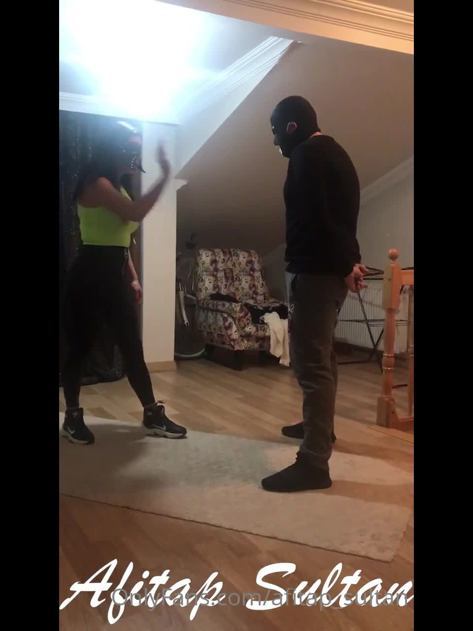 online xxx clip 18 YOU WILL PAY FOR BEING LATE on femdom porn monster strapon femdom