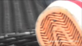 Video online Worship Jasmine - Dirty Red Nikes | humiliation | fetish porn