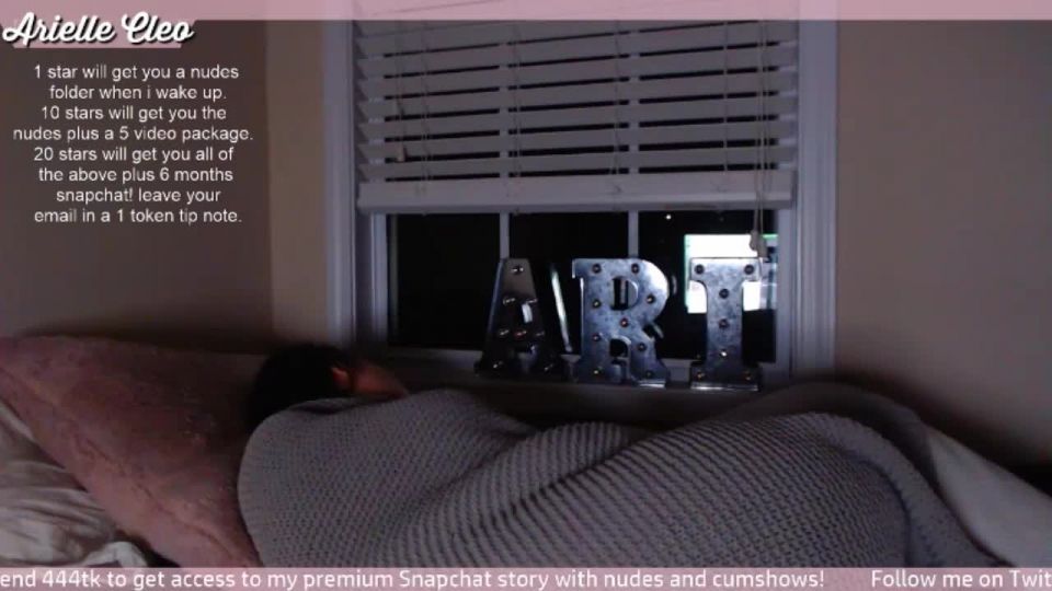 Ari Cleo – Aris Live Nap Voyeur Cam Voyeur!