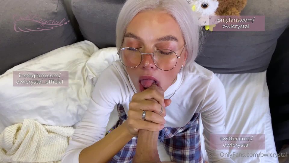 Owl Crystal - [OF] - Sweetheart, Don't Be Sick, Better Suck My Dick Blowjob Is the Best Medicine
