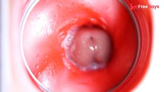 Camera inside the pussy The wettest and tastiest hole with a big dick inside