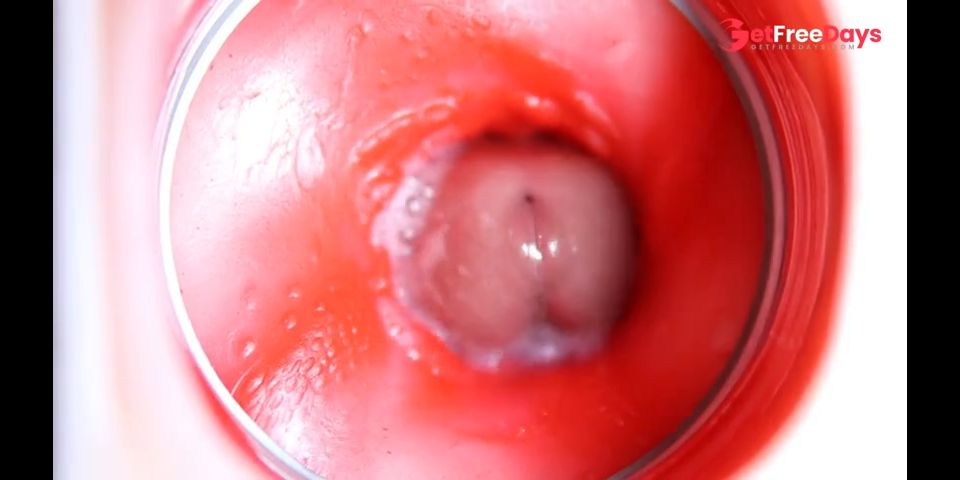 Camera inside the pussy The wettest and tastiest hole with a big dick inside
