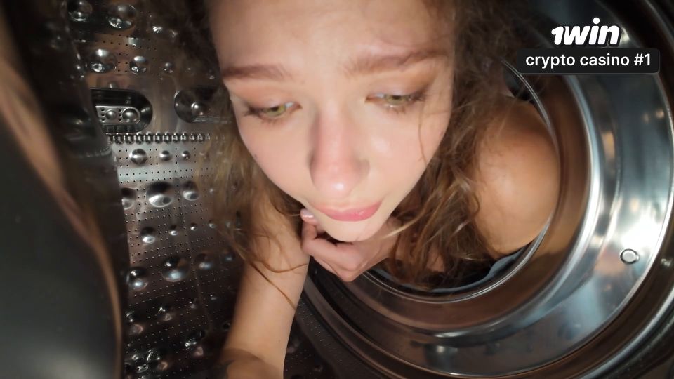 Got Stuck In A Washing Machine And Got Fucked (Amateur porn) Alexa Poshspicy
