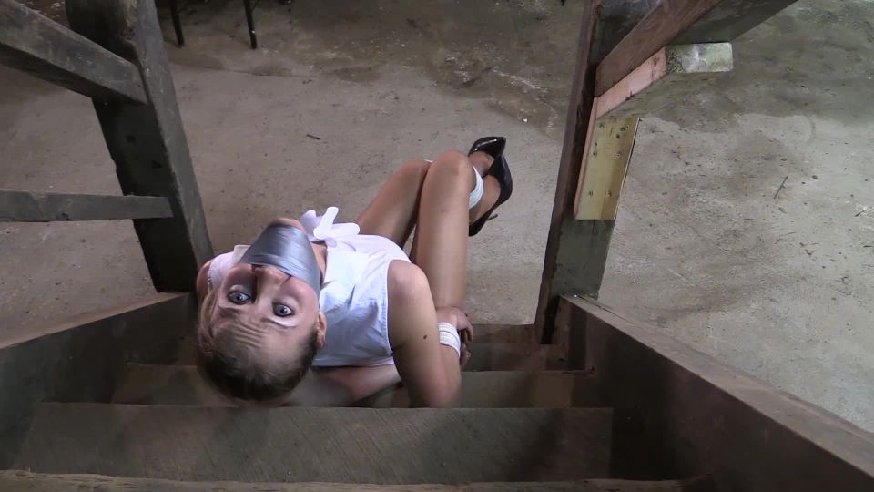 online porn clip 19 Tied up, gagged and stashed in the basement, amateur femdom on gangbang xxx 