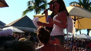 free porn video 3 Sexy Skin 2 Win Pool Party, femdom face dildo on big tits porn 