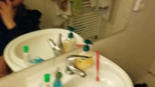 summer amateur Helena Sucks me in the toilet with a smack, amateur on amateur porn