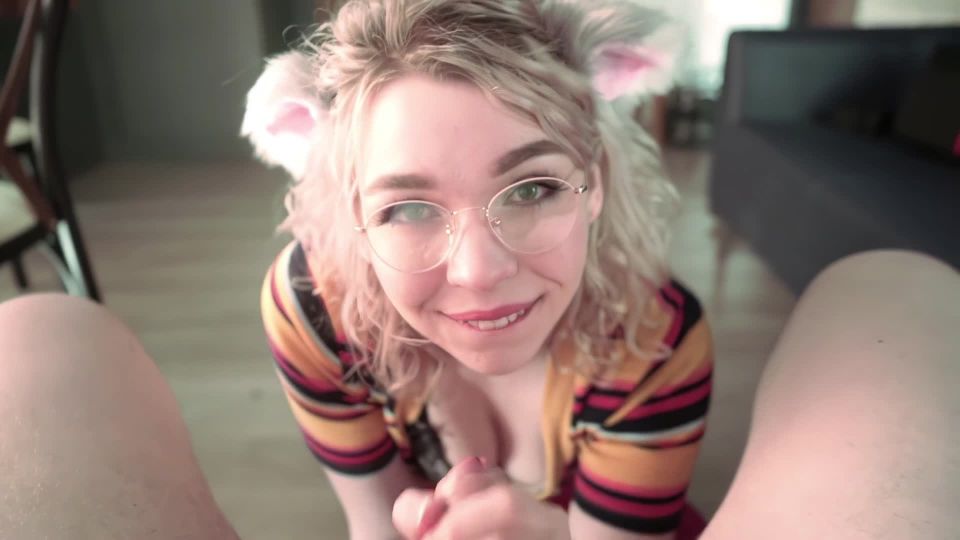 online video 8 Deepbunnyhole - Baby Glasses Kitty Neko Gaging And Suck Daddy POV - [Onlyfans] (FullHD 1080p) | fetish | femdom porn slave fetish
