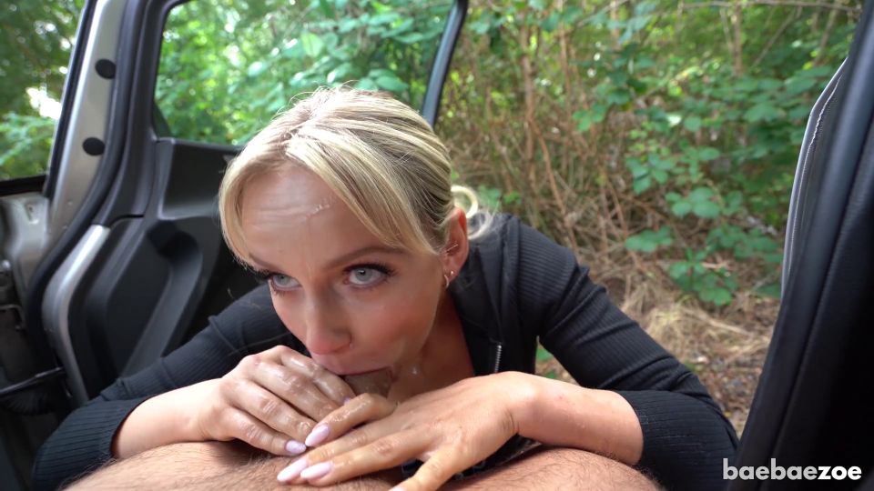 7119 DICK IS KING Kinky Girlfriend gives Outdoor Deepthroat -...