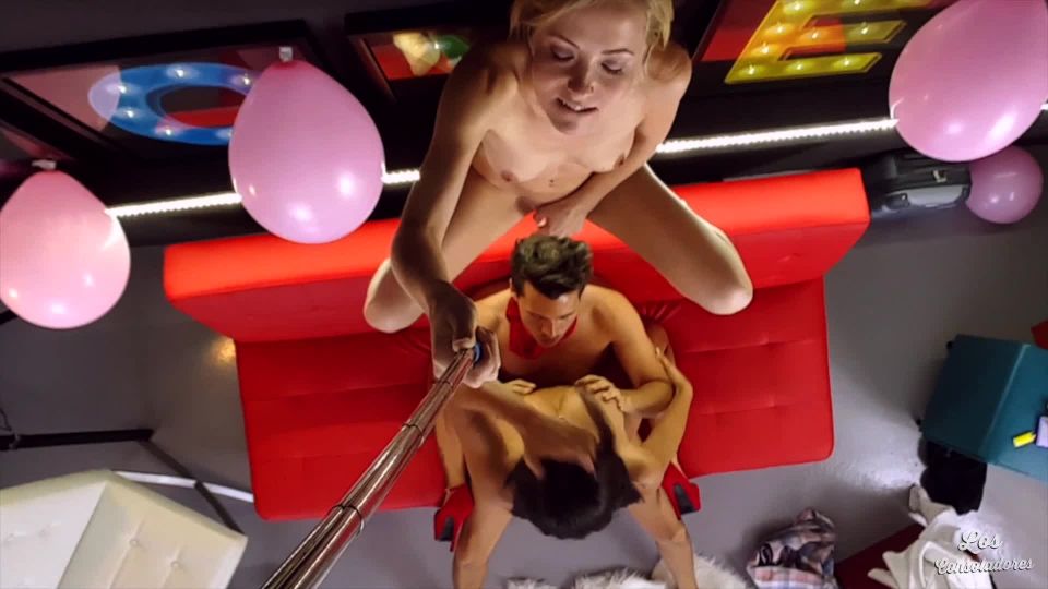 Sicilia, Susy Gala - Consolation FFM Fuck For Busty Brunette Coming From Sicilia Andy Stone (Full H....