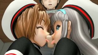 3D 9447 Las niñas trabajan 2