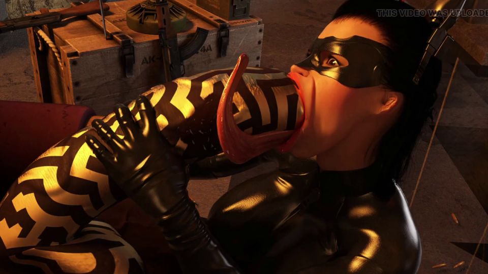 Superheroine Catwoman Enjoy by the Biggest Cock Youve Ever Seen