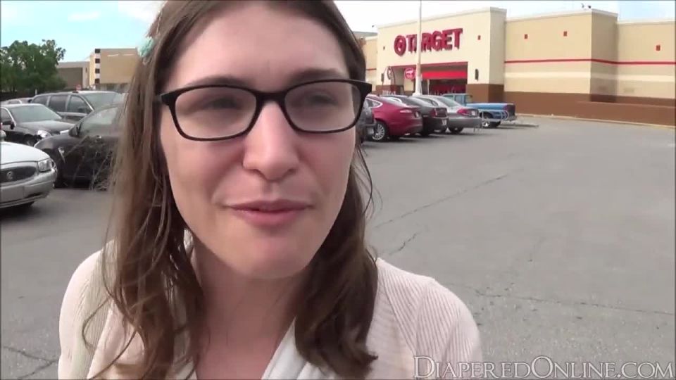 DiaperedonlineLolly Lolly POV Public Backseat Diaper Change