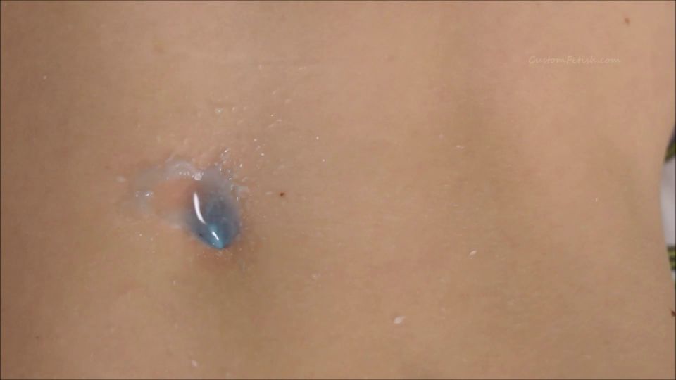 Custom Fetish - Julie s 2nd Belly Button Hot Candle Wax - Fetish