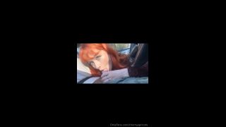 Cherry Apricots BG Car Blowjob PPV 1 Onlyfans (Blowjob porn)