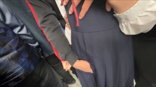 Train blowjob and facial circle. ⋆.