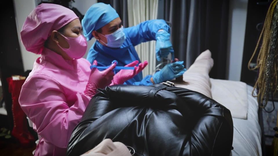 free xxx video 18 Domina Fire - Sadistic Nurses Sounding Tied Up Patient on femdom porn chichi medina femdom