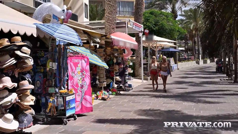 Soldado - Veronica Leal, Candee Licious: Sexo lésbico por el mar y un trío anal - Hardcore