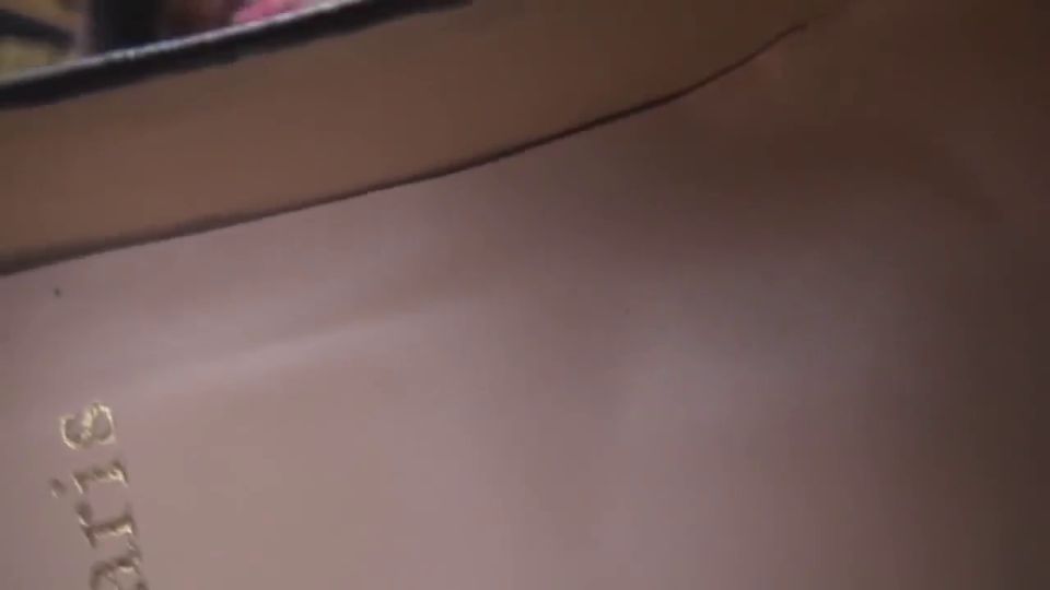 Ebony pantyhose and shoe humiliation. (Femdom porn)