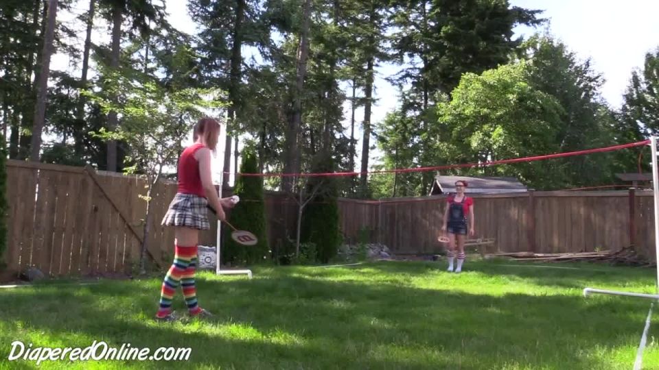 DiaperedonlineLolly Lolly Wets Outside