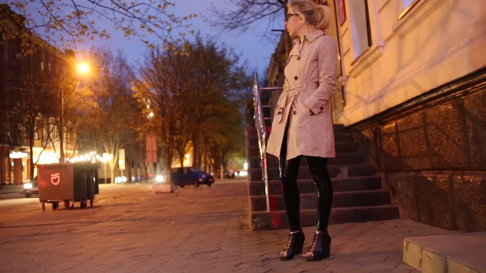 online porn clip 28 Shiny Leather Heaven aka Leather Love – City Walk in Latex on femdom porn big big ass get fuck