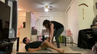 adult video 13 Beastcage Ballbusting - In the kitchen on fetish porn lana rhoades femdom