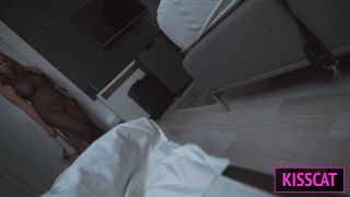 7184 Step Mom back from Party without Panties and Helps to Cu...